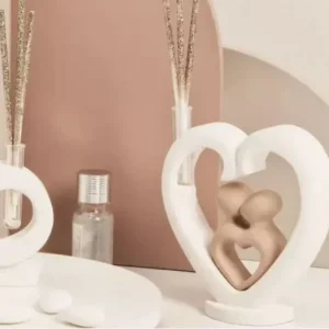 Profumatore cuore con coppia Claraluna