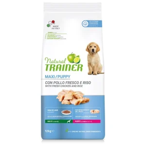 NATURAL TRAINER CANE MAXI PUPPY POLLO KG 12