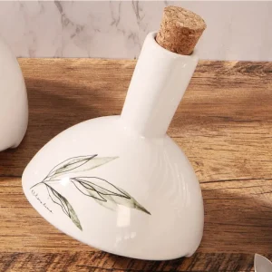 Oliera piccola decoro foglie Claraluna